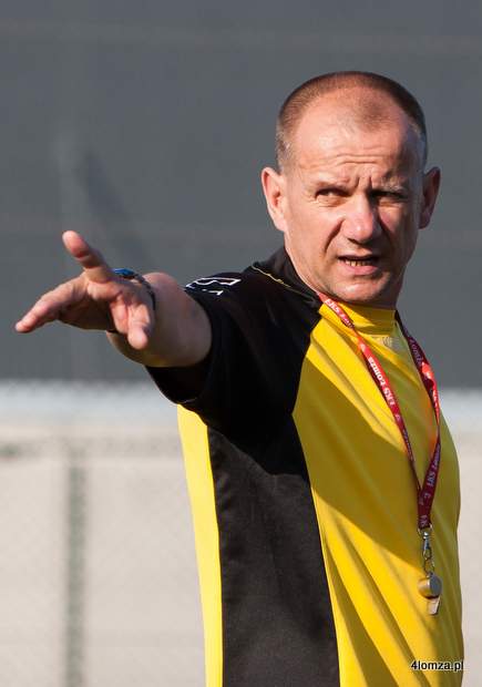 Trener Sławomir Stanisławski