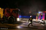Foto: Akcja gaszenia pożaru na ul. Wyszyńskiego